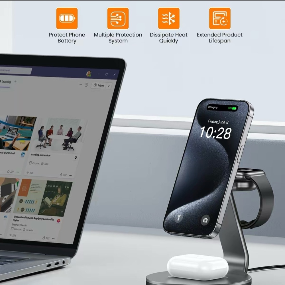 iPhone wireless charger - Picture 1 of 4